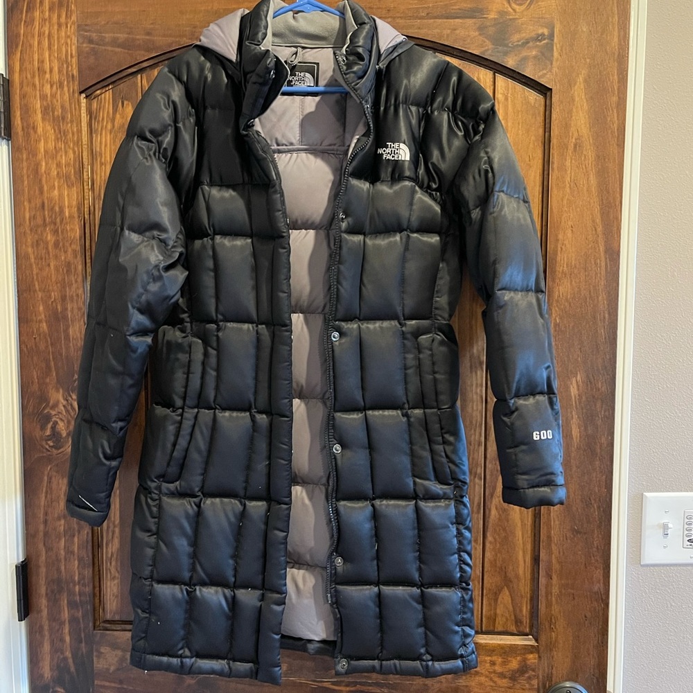 North face parka coat